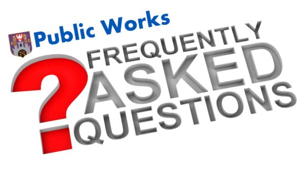 Public Works frequently asked questions