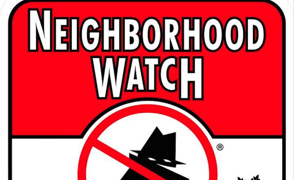 NEIGHBORHOOD WATCH MEETING