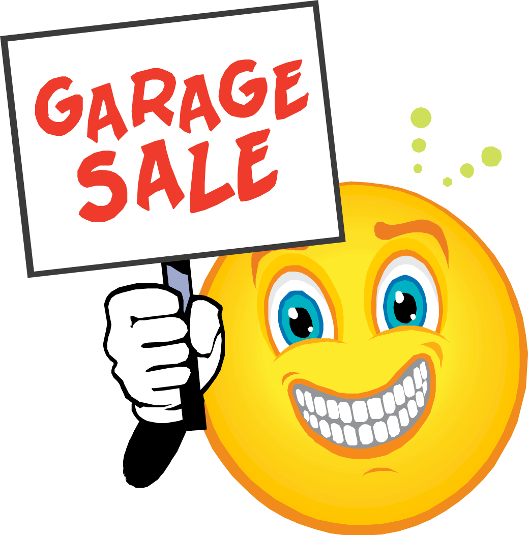garage sale sign